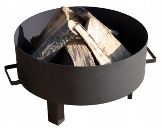 ZÁHRADNÝ OHNIŠŤ 60CM OCELOVÝ GRIL CAMPFIRE SOLID VEĽKÝ VÝROBCA PLNÝ